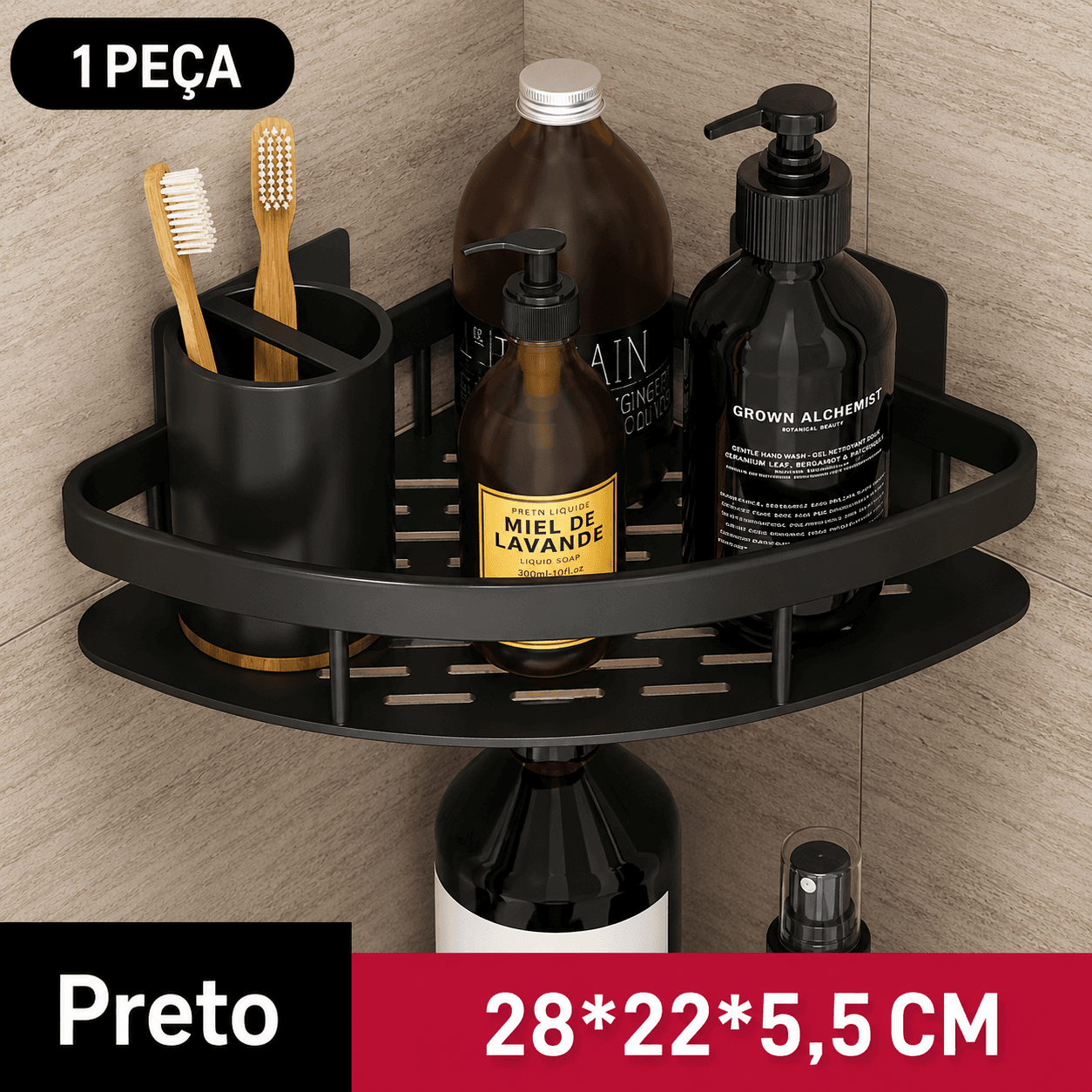 Prateleira de Parede sem Furos