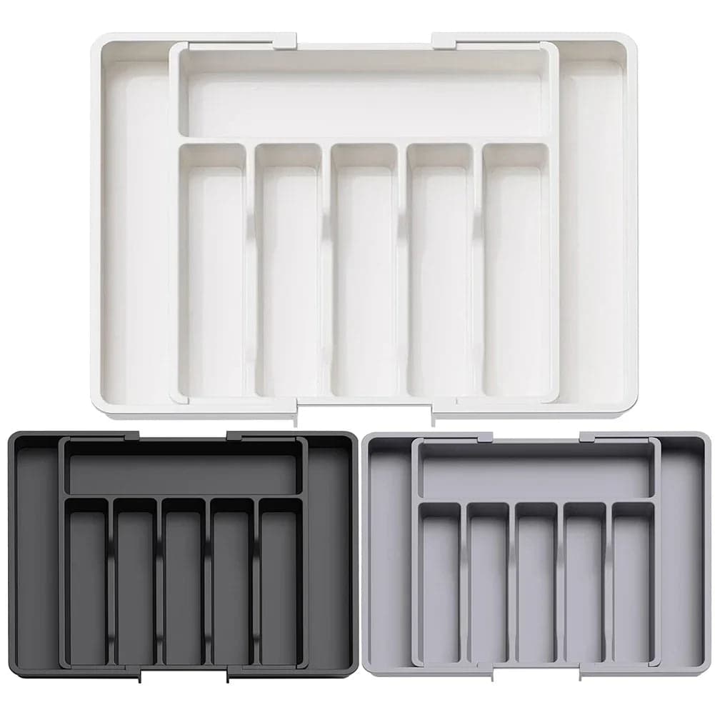 Organizador de Gaveta Extensível para Talheres