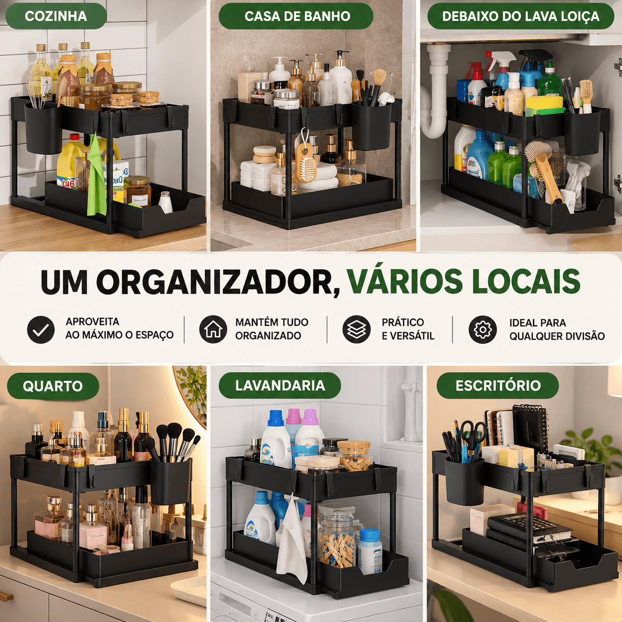 Onde pode usar